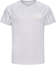 Dbu 22 Landsholdstrøje Børn Away Sport T-shirts Football Shirts White Hummel