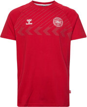 Hmldbu Fan T-Shirt S/S T-shirts & Tops Football Shirts Rød Hummel*Betinget Tilbud