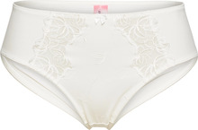 Diva I Off White Lingerie Panties High Waisted Panties Hvit Hunkemöller*Betinget Tilbud