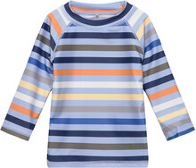 Maiak-Hc - Badetøj Tops T-shirts Long-sleeved T-Skjorte Multi/patterned Hust & Claire
