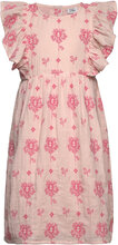 Karen-Maja - Dress Dresses & Skirts Dresses Casual Dresses Short-sleeved Casual Dresses Pink Hust & Claire