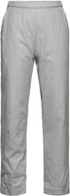 Pants Woven Stripe W. Lining Bottoms Trousers Blue Huttelihut