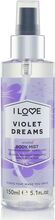 I Love Signature Body Mist Violet Dreams 165Ml Beauty Women Fragrance Perfume Mists Nude I LOVE