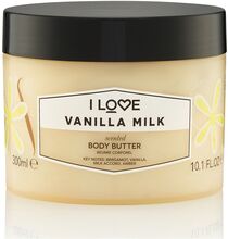I Love Signature Indulgent Body Butter Vanilla Milk 330Ml Beauty Women Skin Care Body Body Butter Nude I LOVE
