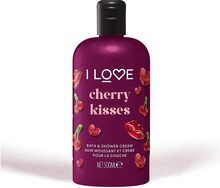 I Love Seasonal Scented Bath And Shower Creams Cherry Kisses Duschkräm Nude I LOVE