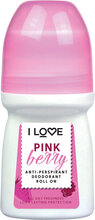 I Love Pink Berry Anti Perspirant Deodorant Roll On 50Ml Deodorant Roll-on Multi/patterned I LOVE