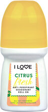 I Love Citrus Fresh Anti Perspirant Deodorant Roll On 50Ml Deodorant Roll-on Multi/patterned I LOVE