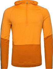 M Mer 200 S Bula Ls Half Zip Hood Sport Sweatshirts & Hoodies Hoodies Orange Icebreaker