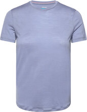Women Merino 125 Cool-Lite™ Sphere Iii Ss Tee Sport T-shirts & Tops Short-sleeved Blue Icebreaker