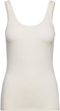 W Siren Tank T-shirts & Tops Sleeveless Creme Icebreaker*Betinget Tilbud