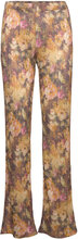 Martine Trousers Bottoms Trousers Flared Multi/patterned Ida Sjöstedt