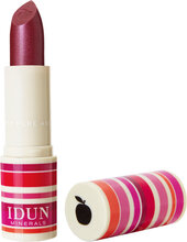 Creme Lipstick Sylvia Leppestift Sminke Lilla IDUN Minerals*Betinget Tilbud