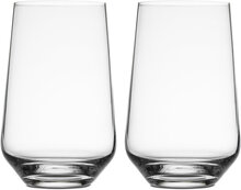 Essence 55Cl Vandglas 2Stk Home Tableware Glass Drinking Glass Nude Iittala