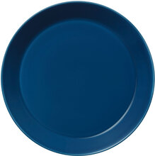 Teema Plate 26Cm Vintage Blue Home Tableware Plates Dinner Plates Marineblå Iittala*Betinget Tilbud
