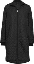 Padded Quilt Coat Kviltad Jacka Black Ilse Jacobsen