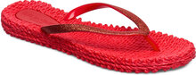 Flip Flop With Glitter Shoes Summer Shoes Sandals Flip Flops Red Ilse Jacobsen
