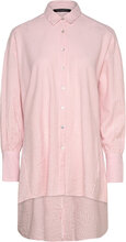 Shirt Tops Shirts Long-sleeved Pink Ilse Jacobsen
