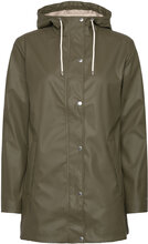 Rain Jacket Outerwear Rainwear Rain Coats Green Ilse Jacobsen