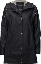 Raincoat Outerwear Rainwear Rain Coats Svart Ilse Jacobsen*Betinget Tilbud
