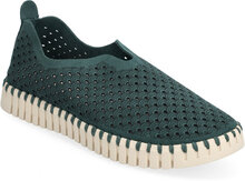 Flats Sneakers Green Ilse Jacobsen