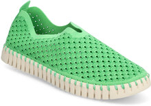 Flats Sneakers Green Ilse Jacobsen
