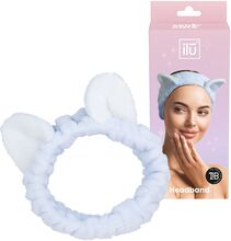 Ilu Headband Blue Beauty Women Skin Care Face Cleansers Accessories Nude ILU
