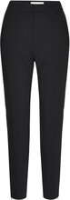 Nica No Rib Pant Bottoms Trousers Slim Fit Trousers Navy InWear