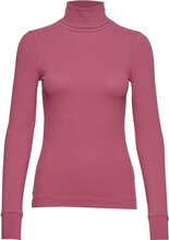 Fondaiw Rollneck Ls T-shirts & Tops Long-sleeved Rosa InWear*Betinget Tilbud