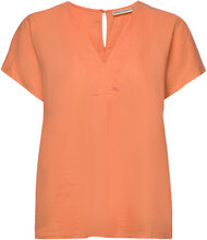Brizaiw Rindaiw Top Blouses Short-sleeved Oransje InWear*Betinget Tilbud