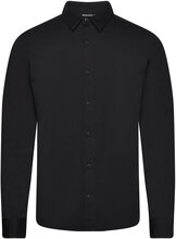 Intheo Tops Shirts Casual Black INDICODE