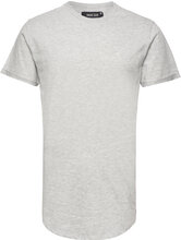 Inkloge Tops T-shirts Short-sleeved Grey INDICODE