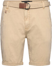 Inconor Bottoms Shorts Chinos Shorts Beige INDICODE