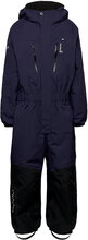 Penguin Snowsuit Kids Outerwear Snow/ski Clothing Snow/ski Coveralls & Sets Blå ISBJÖRN Of Sweden*Betinget Tilbud