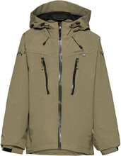 Monsune Hardshell Jacket Teens Outerwear Shell Clothing Shell Jacket Grønn ISBJÖRN Of Sweden*Betinget Tilbud