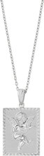 Ix Angel Pendant Silver Accessories Jewellery Necklaces Chain Necklaces Sølv IX Studios*Betinget Tilbud