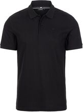 Troy St Pique Polo Shirt Designers Polos Short-sleeved Black J. Lindeberg