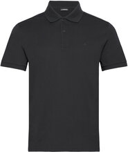 Troy Pique Polo Shirt Designers Polos Short-sleeved Black J. Lindeberg