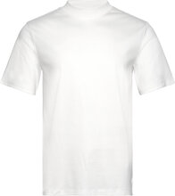 Ace Mock Neck T-Shirt Designers T-Kortærmet Skjorte White J. Lindeberg