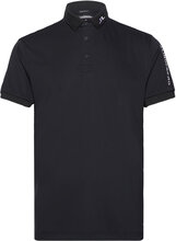 Tour Tech Reg Fit Golf Polo Sport Polos Short-sleeved Black J. Lindeberg