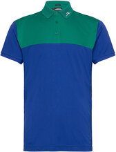 Jeff Reg Fit Polo Designers T-Kortærmet Skjorte Blue J. Lindeberg