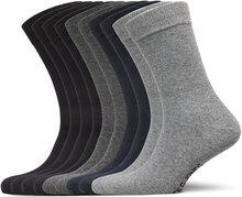 Jacjens Sock 10 Pack Noos Underwear Socks Regular Socks Grey Jack & J S