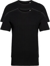 Jacbasic Crew Neck Tee Ss 2 Pack Noos Tops T-shirts Short-sleeved Black Jack & J S