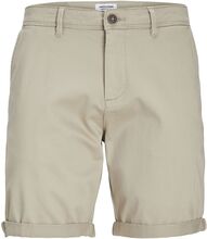 Jpstbowie Jjshorts Solid Sn Bottoms Shorts Chinos Shorts Beige Jack & J S