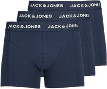 Jacanthony Trunks 3 Pack Blue Boksershorts Marineblå Jack & J S*Betinget Tilbud