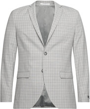 Jprsolaris Check Blazer Sn Suits & Blazers Blazers Single Breasted Blazers Grey Jack & J S
