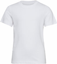Jjeorganic Basic Tee Ss O-Neck Noos Jnr Tops T-shirts Short-sleeved White Jack & J S