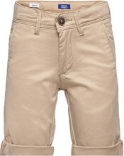 Jpstbowie Jjshorts Solid Sn Jnr Bottoms Shorts Beige Jack & J S