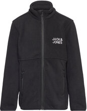 Jjflame Fleece Jnr Outerwear Fleece Outerwear Fleece Jackets Black Jack & J S