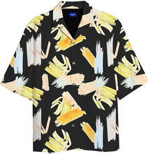 Jorjeff Gallery Aop Resort Shirt S Jnr Tops Shirts Short-sleeved Shirts Multi/patterned Jack & J S