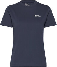 Essential T W Sport T-shirts & Tops Short-sleeved Blue Jack Wolfskin